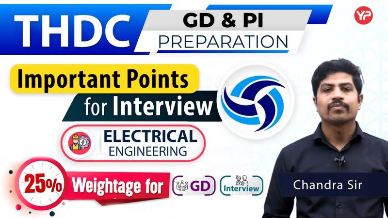 THDC ET Electrical Interview Preparation