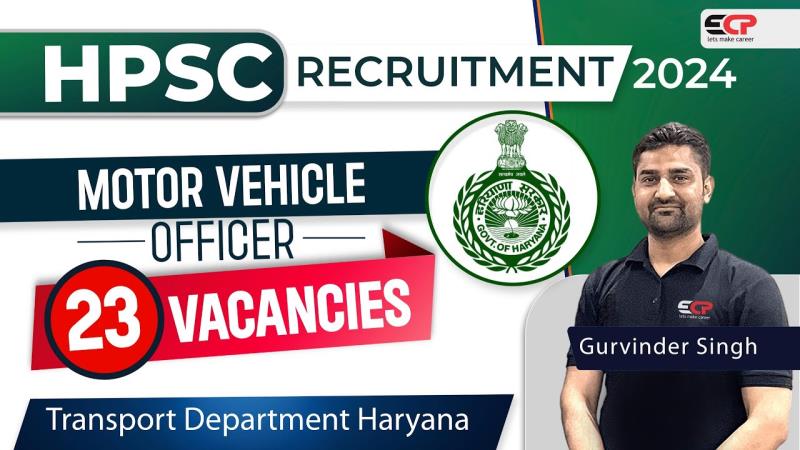 HPSC Motor Vehicle Officer Exam Preparation