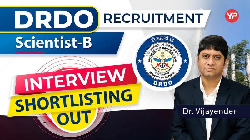 DRDO Scientist B Interview Preparation